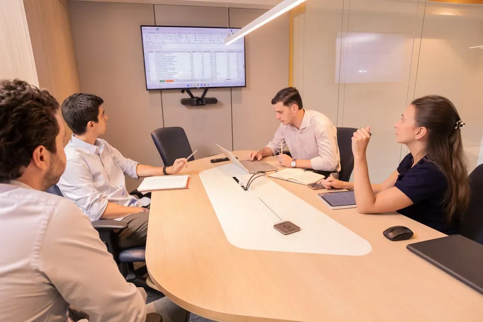 Reunião de estratégia B2B
