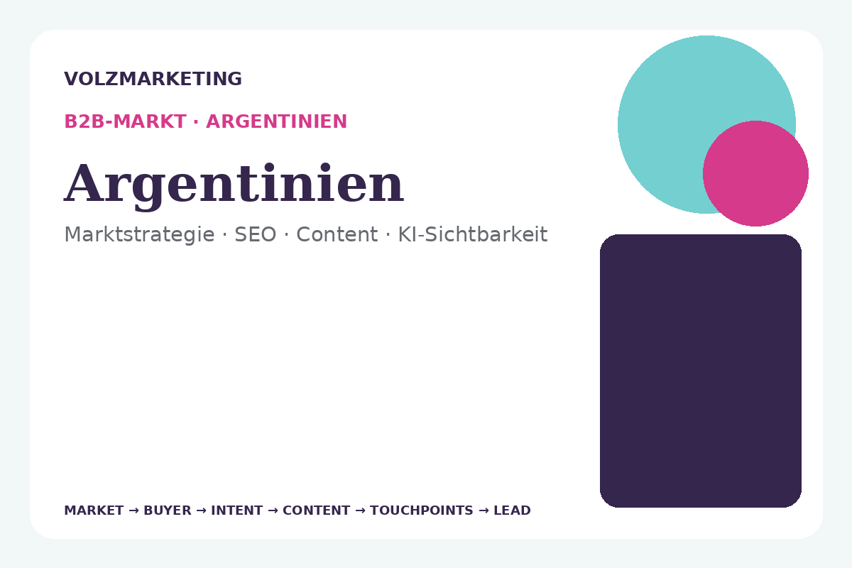 B2B-Marktstrategie für Argentinien